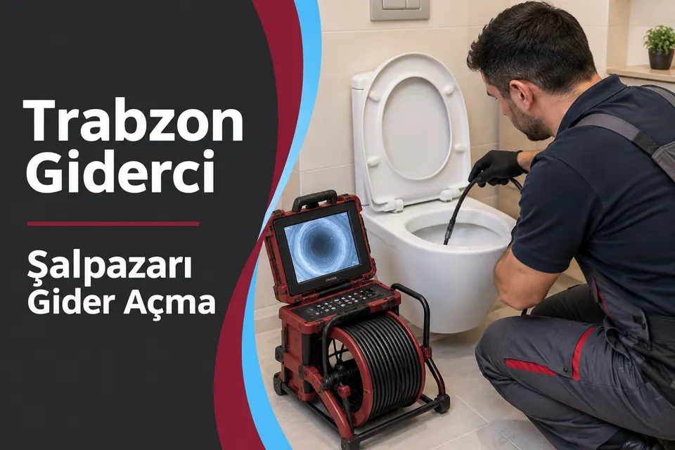 Trabzon Şalpazarı gider açma — tuvalet hattında kamera kontrolü