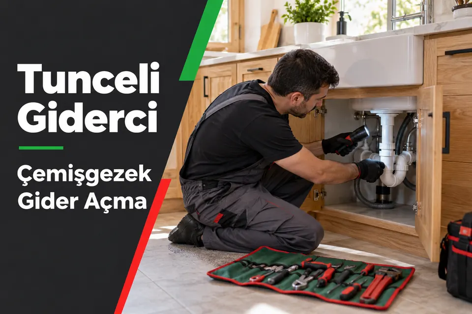 Tunceli Çemişgezek gider açma hizmet görseli Tunceli Çemişgezek gider açma — mutfak sifon bağlantısının kontrolü