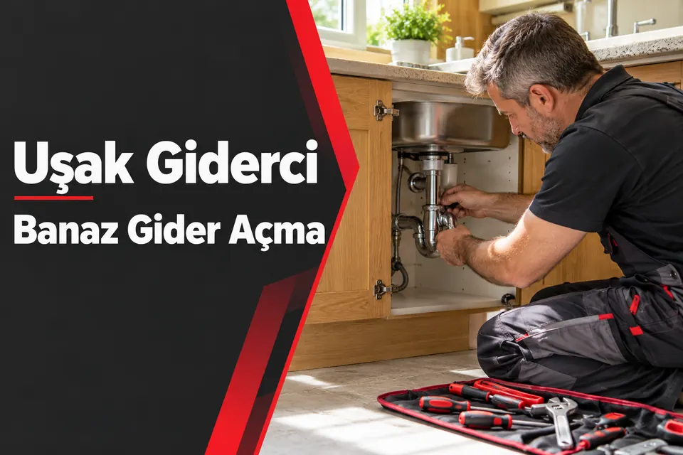 Uşak Banaz gider açma hizmet görseli Uşak Banaz gider açma — mutfak sifon bağlantısının kontrolü