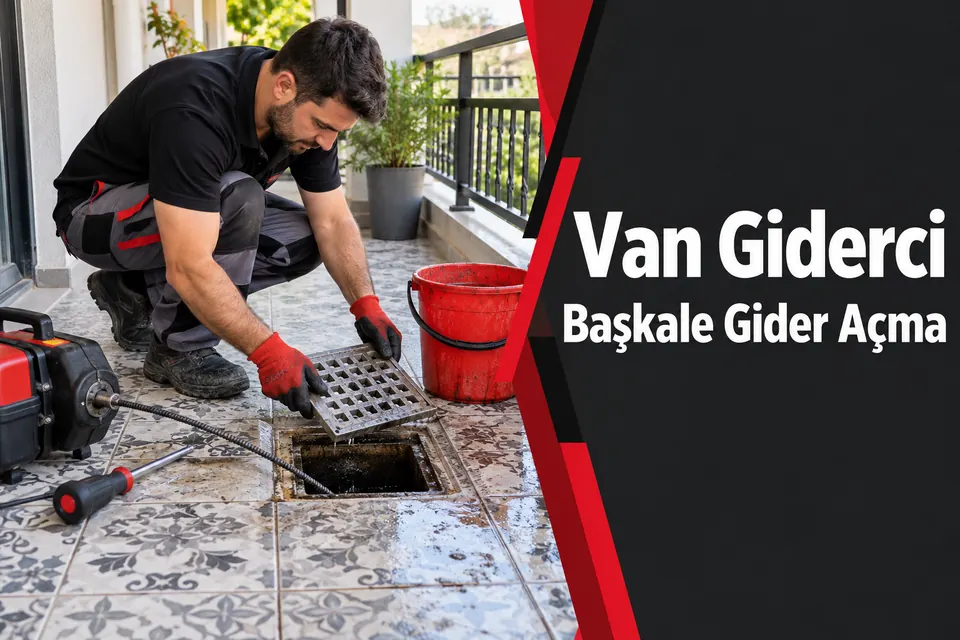 Van Başkale gider açma — balkon süzgecinin incelenmesi