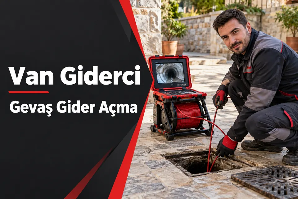 Van Gevaş gider açma — dış alan giderinde kamera incelemesi