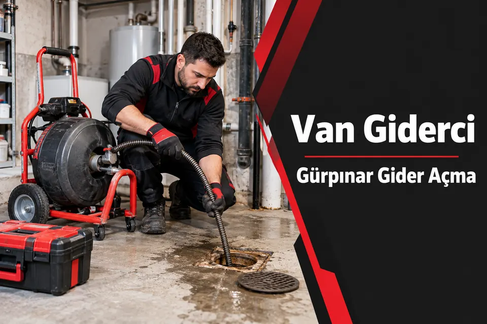 Van Gürpınar gider açma — ana gider erişiminde çalışma