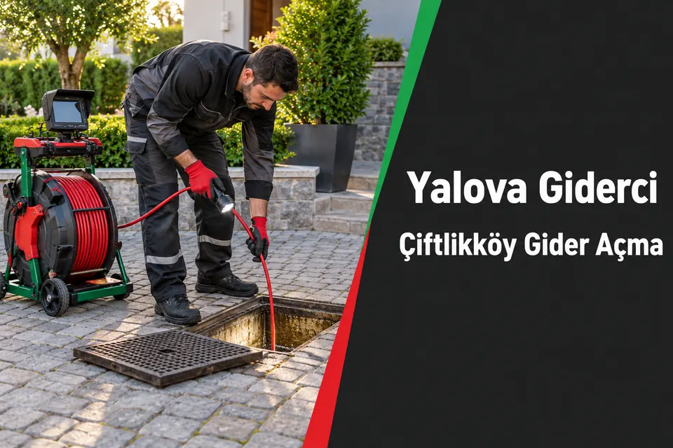 Yalova Çiftlikköy gider açma hizmet görseli Yalova Çiftlikköy gider açma — dış gider erişim noktasının kontrolü