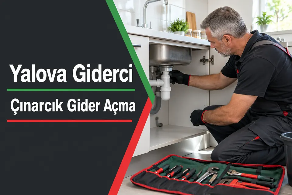 Yalova Çınarcık gider açma — mutfak çıkış bağlantısının kontrolü