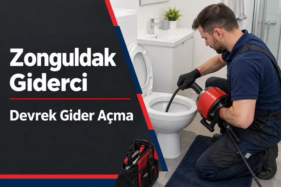 Zonguldak Devrek gider açma — tuvalet giderinde uygun ekipmanla kontrol